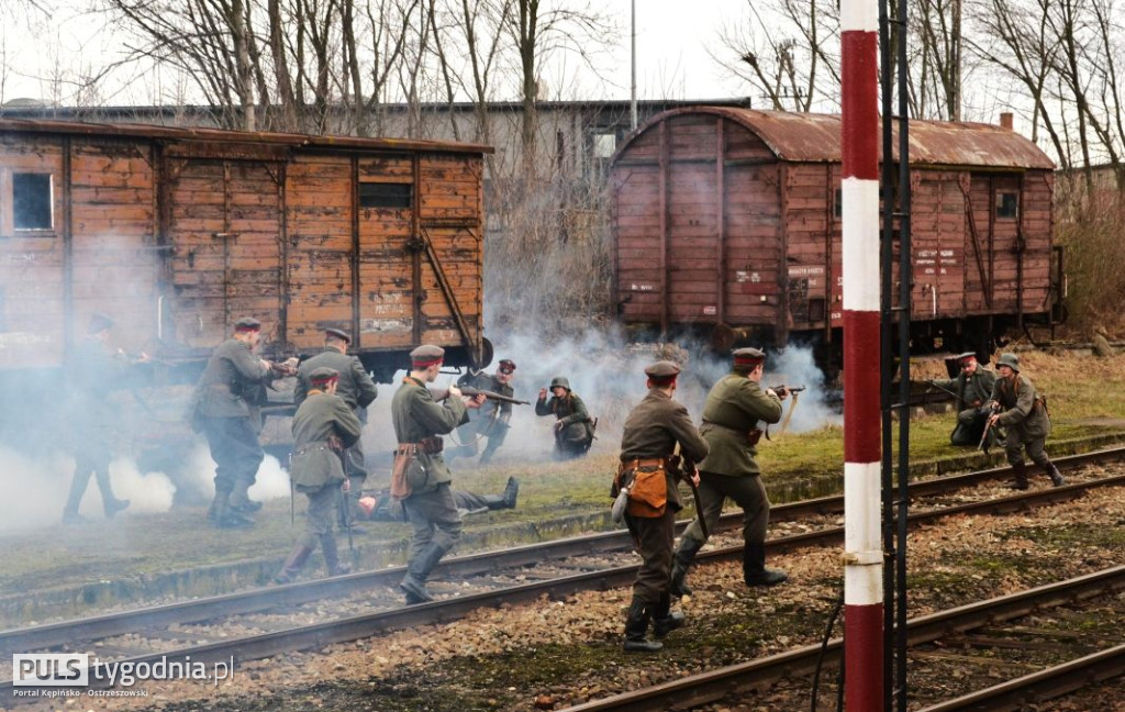 Pociąg Zwycięstwa wjechał do Ostrzeszowa