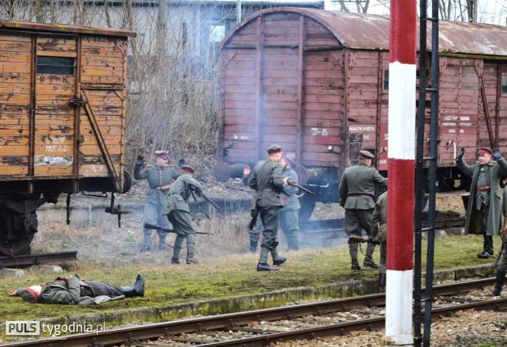 Pociąg Zwycięstwa wjechał do Ostrzeszowa