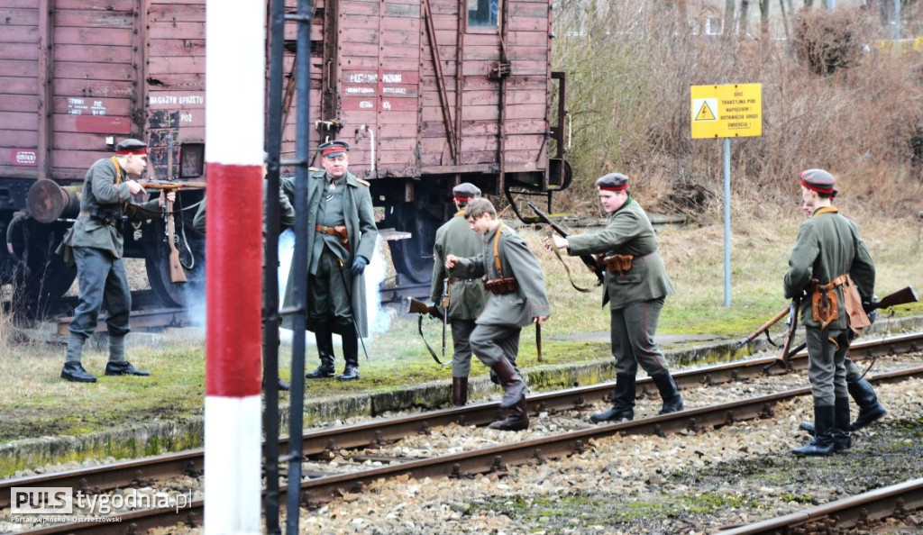 Pociąg Zwycięstwa wjechał do Ostrzeszowa