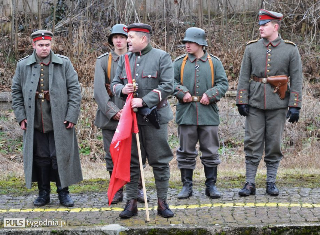 Pociąg Zwycięstwa wjechał do Ostrzeszowa
