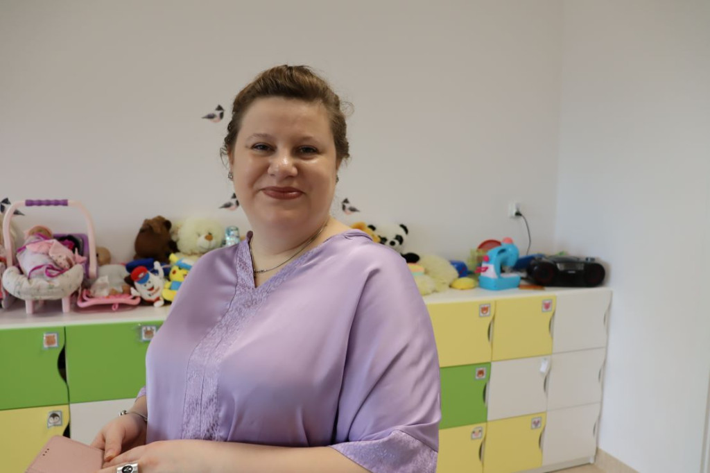 W przedszkolu dekorowali palmy