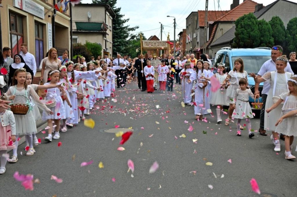 Procesja Bożego Ciała w Mikstacie