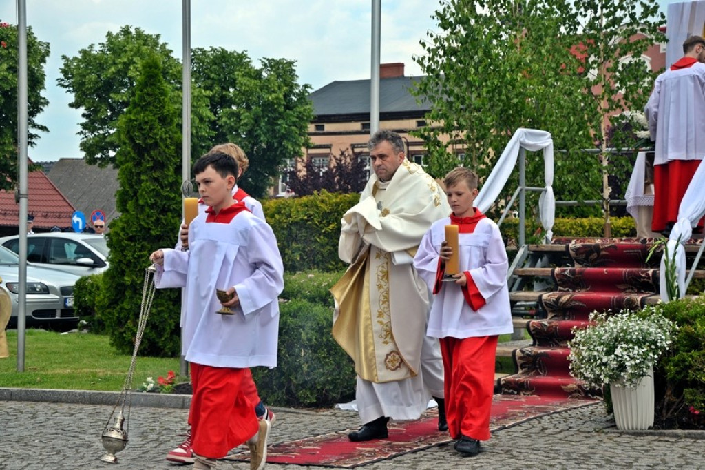 Procesja Bożego Ciała w Mikstacie