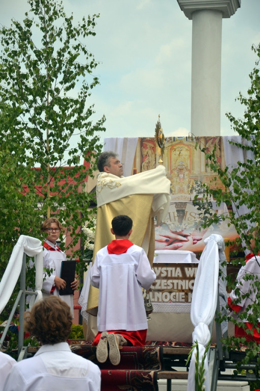 Procesja Bożego Ciała w Mikstacie