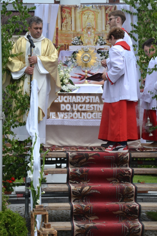 Procesja Bożego Ciała w Mikstacie