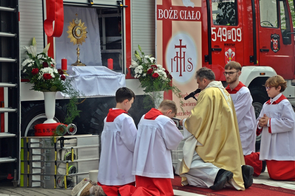 Procesja Bożego Ciała w Mikstacie