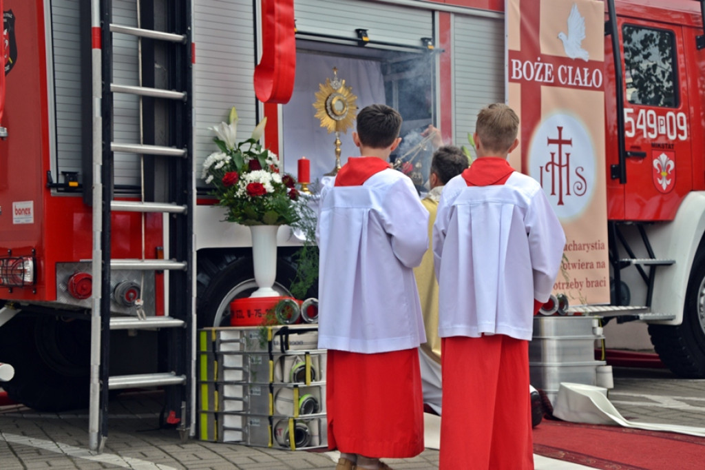 Procesja Bożego Ciała w Mikstacie