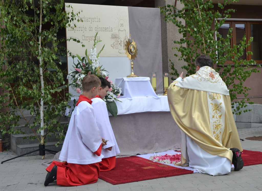 Procesja Bożego Ciała w Mikstacie