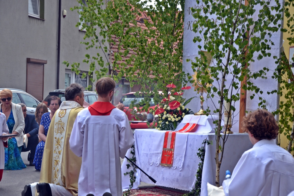 Procesja Bożego Ciała w Mikstacie