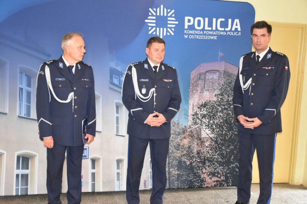 Nowy Komendant Policji w Ostrzeszowie