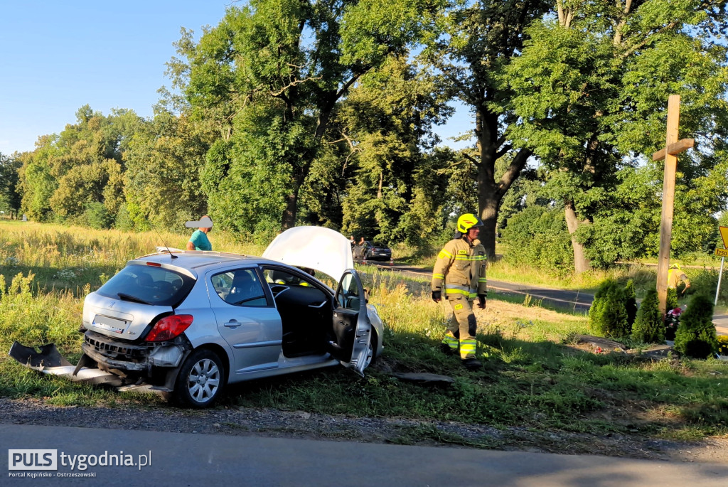 Zderzenie na skrzyżowaniu dróg