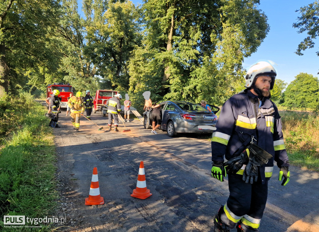 Zderzenie na skrzyżowaniu dróg