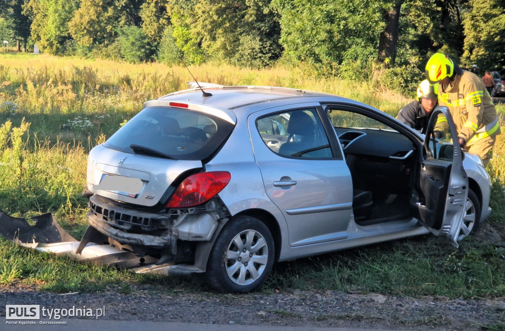 Zderzenie na skrzyżowaniu dróg