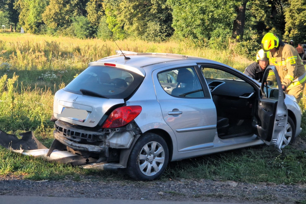 Zderzenie na skrzyżowaniu dróg