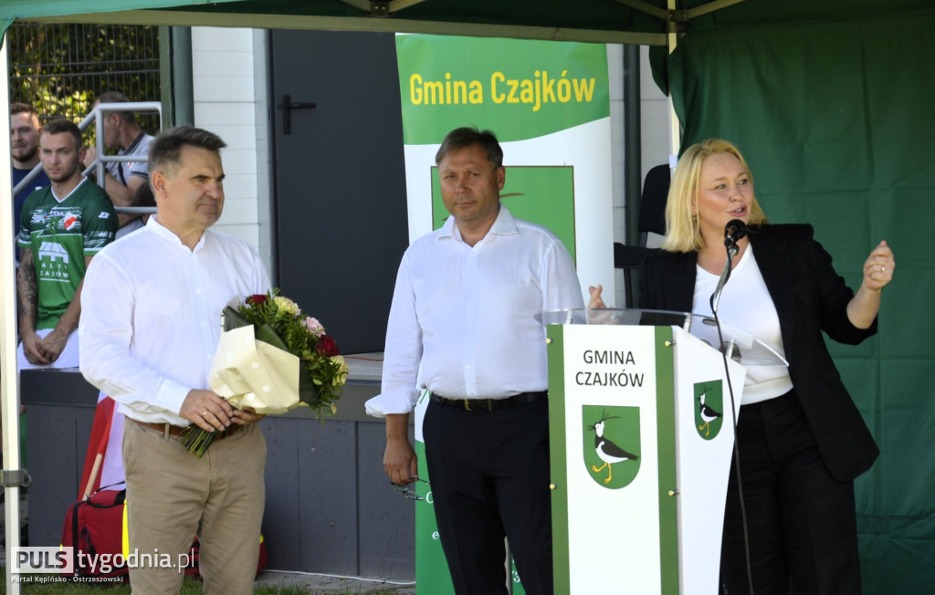 Otwarcie stadionu w Czajkowie