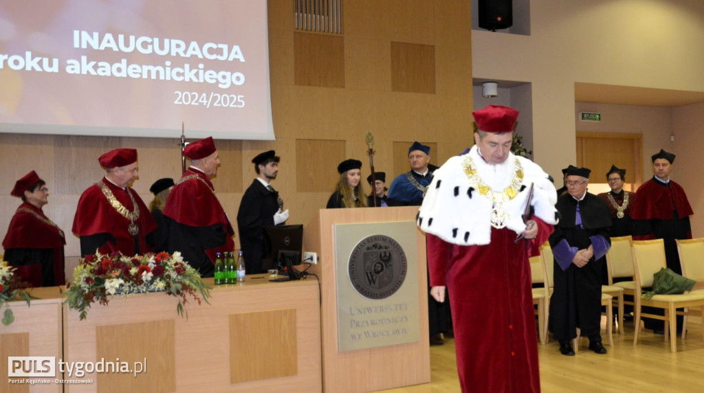 Prof. Kubiak zainaugurowal nowy rok akademicki