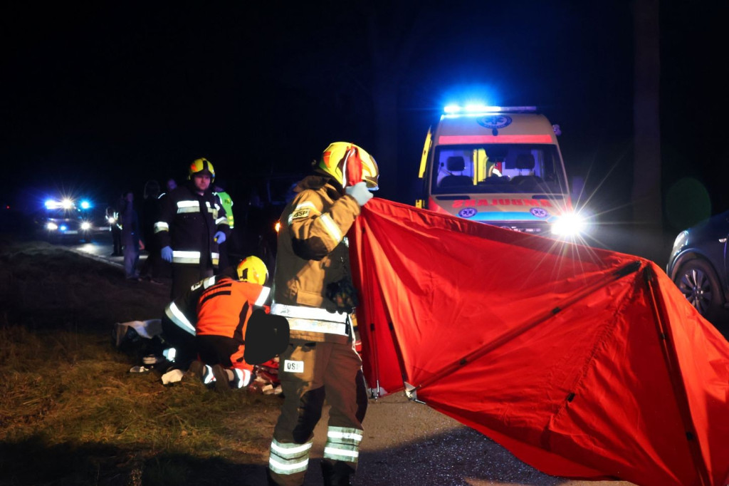 Tragedia na drodze w Kraszewicach