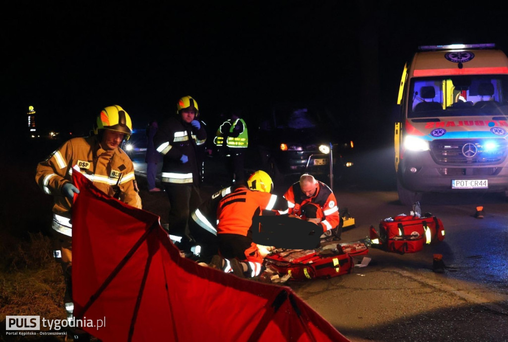 Tragedia na drodze w Kraszewicach