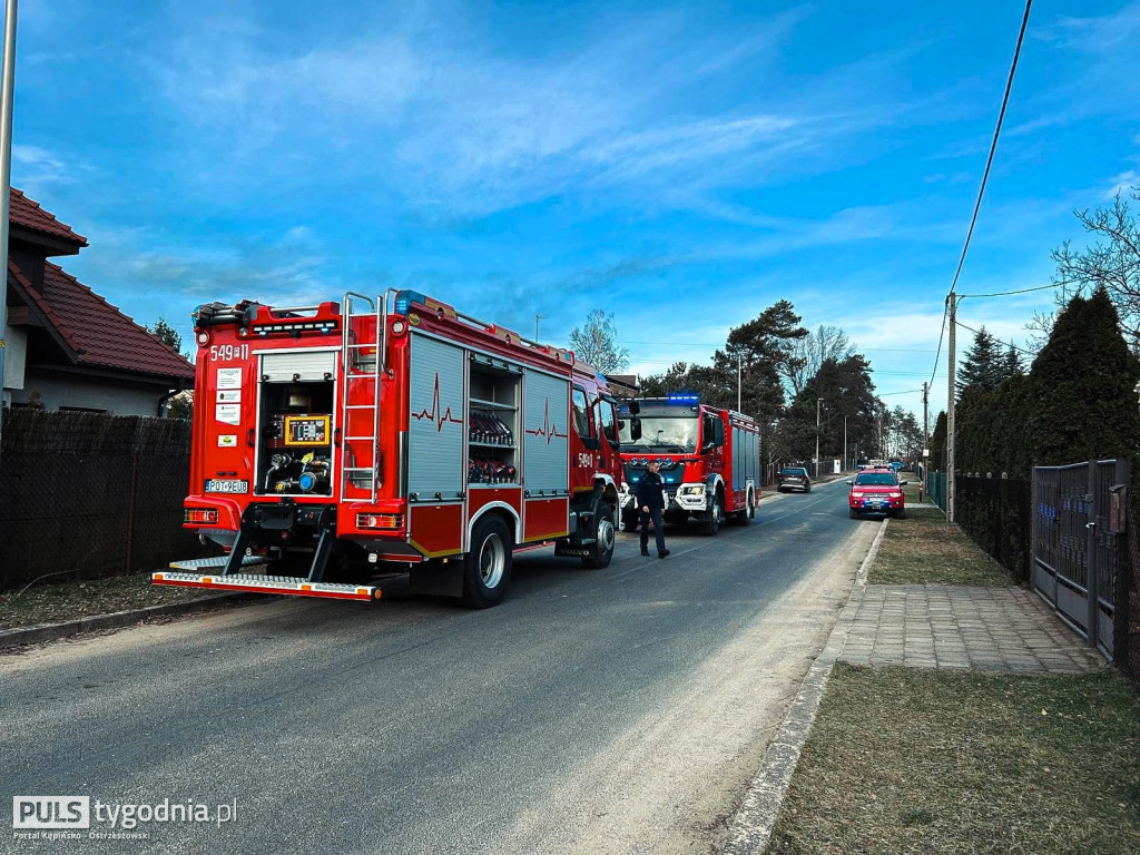 Pożar w Ostrzeszowie