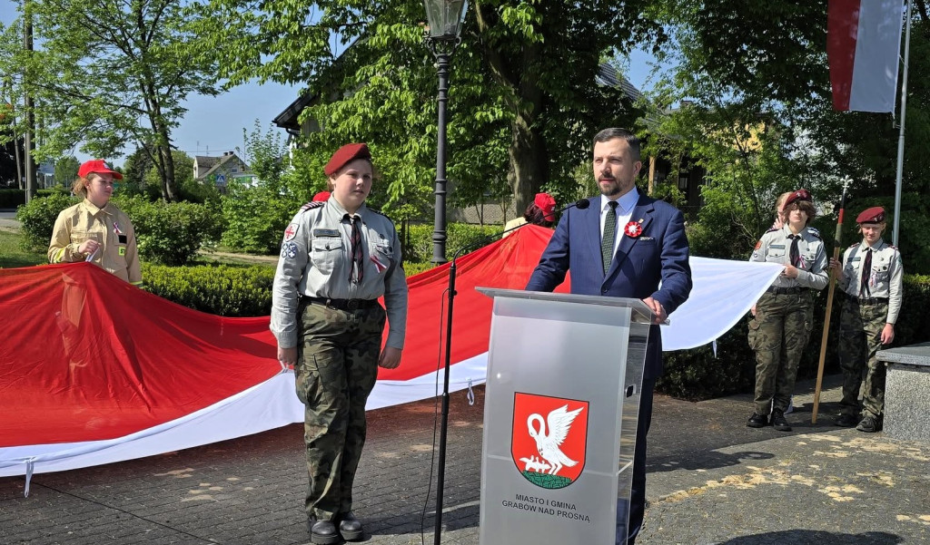 Święto Konstytucji 3 Maja w Grabowie nad Prosną