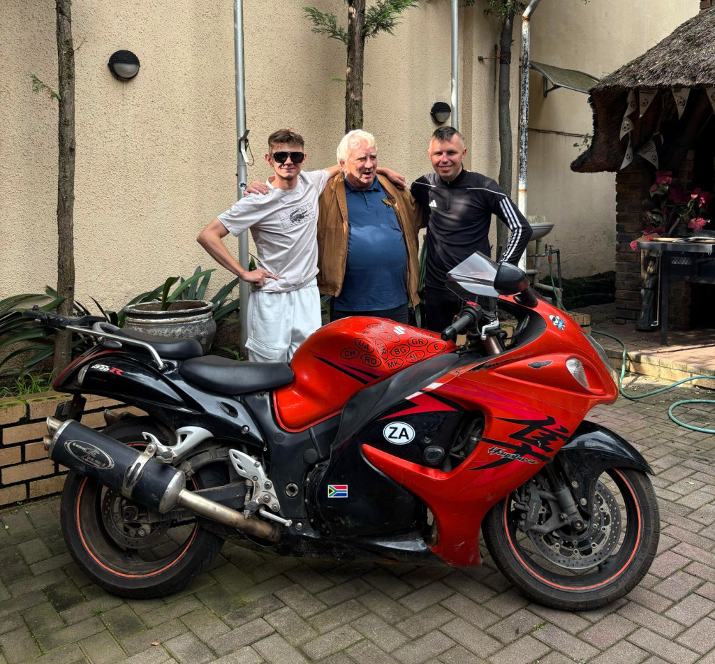 Z Kamerunu dotarli na motocyklach do Kapsztadu