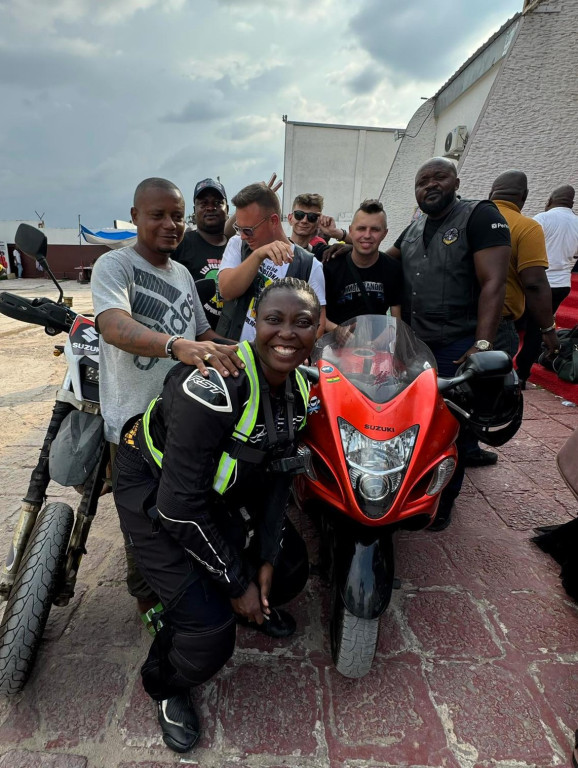 Z Kamerunu dotarli na motocyklach do Kapsztadu