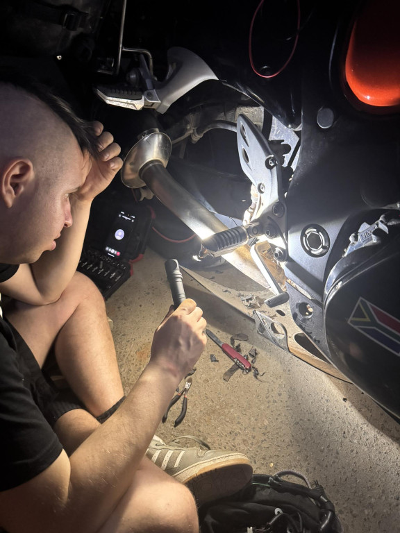 Z Kamerunu dotarli na motocyklach do Kapsztadu