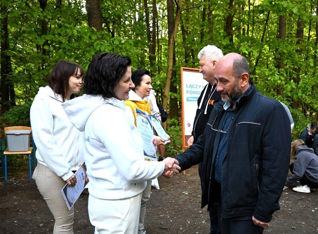 Ideą biegu promowanie działalności charytatywnej