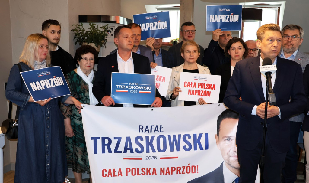 W Ostrzeszowie poparli Rafała Trzaskowskiego