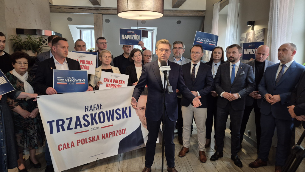 W Ostrzeszowie poparli Rafała Trzaskowskiego