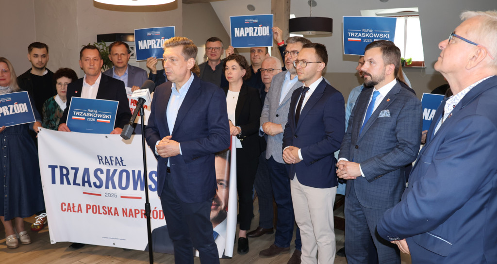 W Ostrzeszowie poparli Rafała Trzaskowskiego