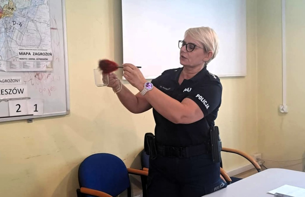 Dzieciaki odwiedziły Komendę