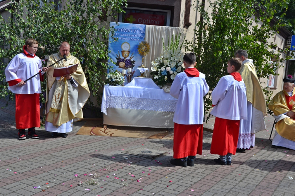 Procesja Bożego Ciała w Mikstacie