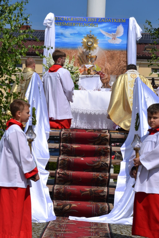 Procesja Bożego Ciała w Mikstacie