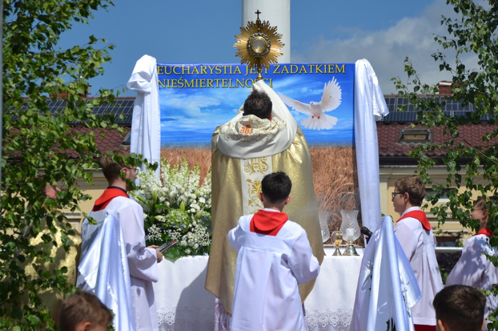 Procesja Bożego Ciała w Mikstacie
