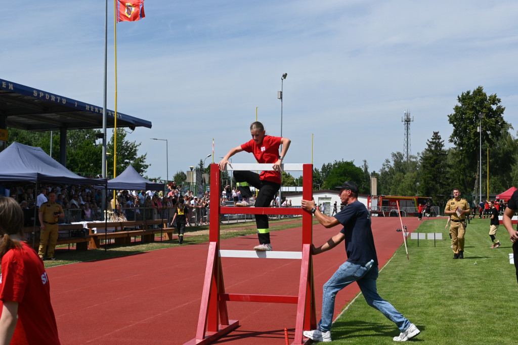 Miejsko-Gminne Zawody Sportowo-Pożarnicze w Ostrzeszowie