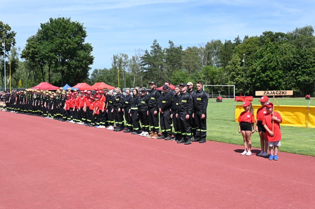 Miejsko-Gminne Zawody Sportowo-Pożarnicze w Ostrzeszowie