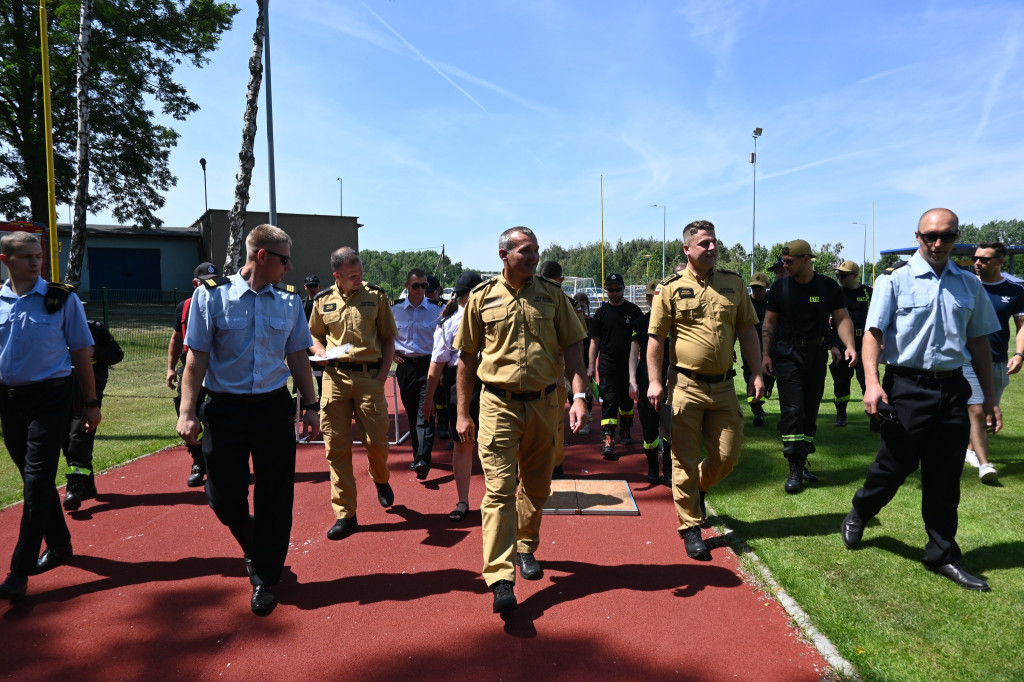 Miejsko-Gminne Zawody Sportowo-Pożarnicze w Ostrzeszowie