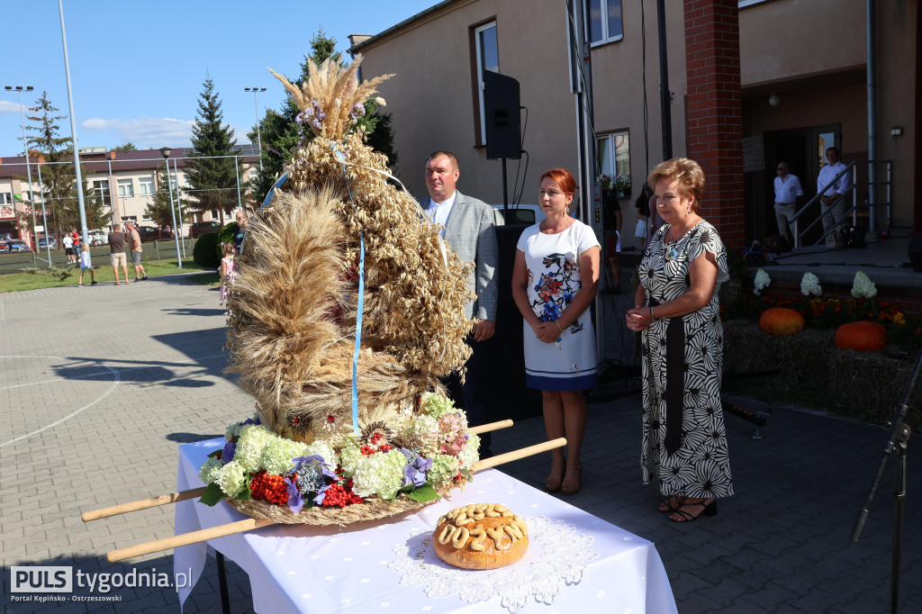 W Dożynkowym korowodzie w Doruchowie