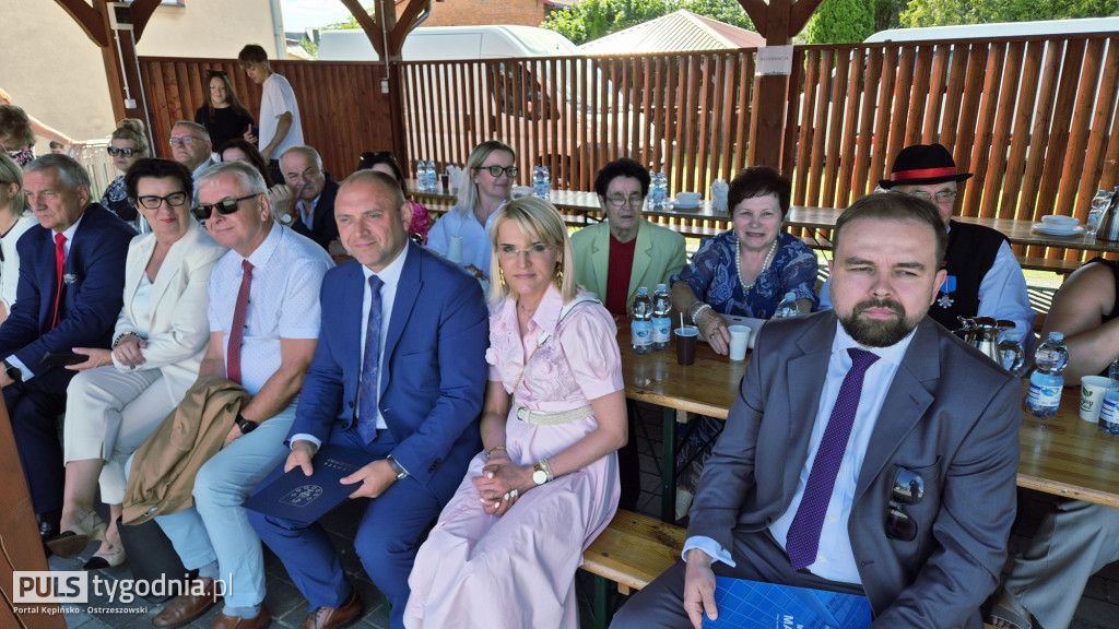 W Dożynkowym korowodzie w Doruchowie