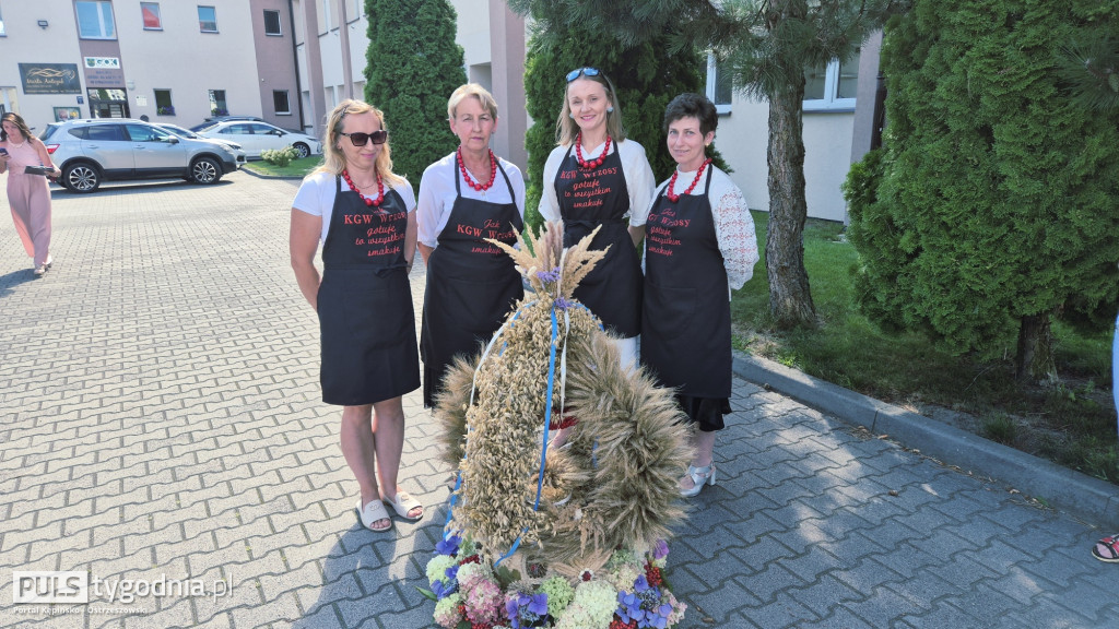 W Dożynkowym korowodzie w Doruchowie