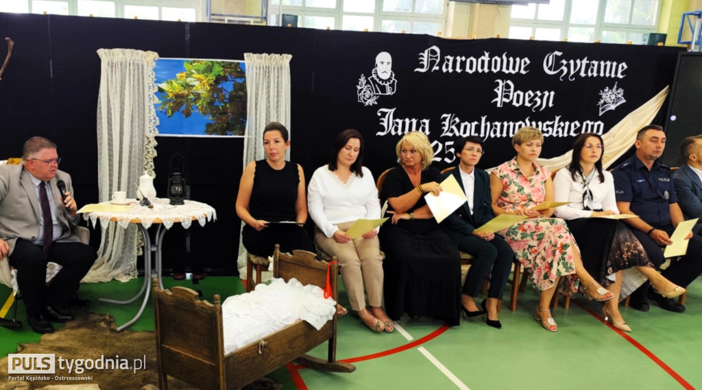 Narodowe Czytanie w szkole w Kraszewicach