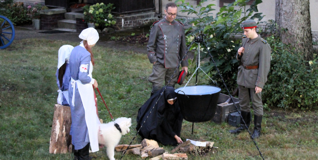Historyczna inscenizacja w Kotłowie