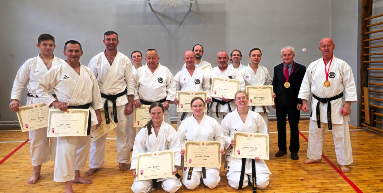 Egzamin na stopnie mistrzowskie Karate