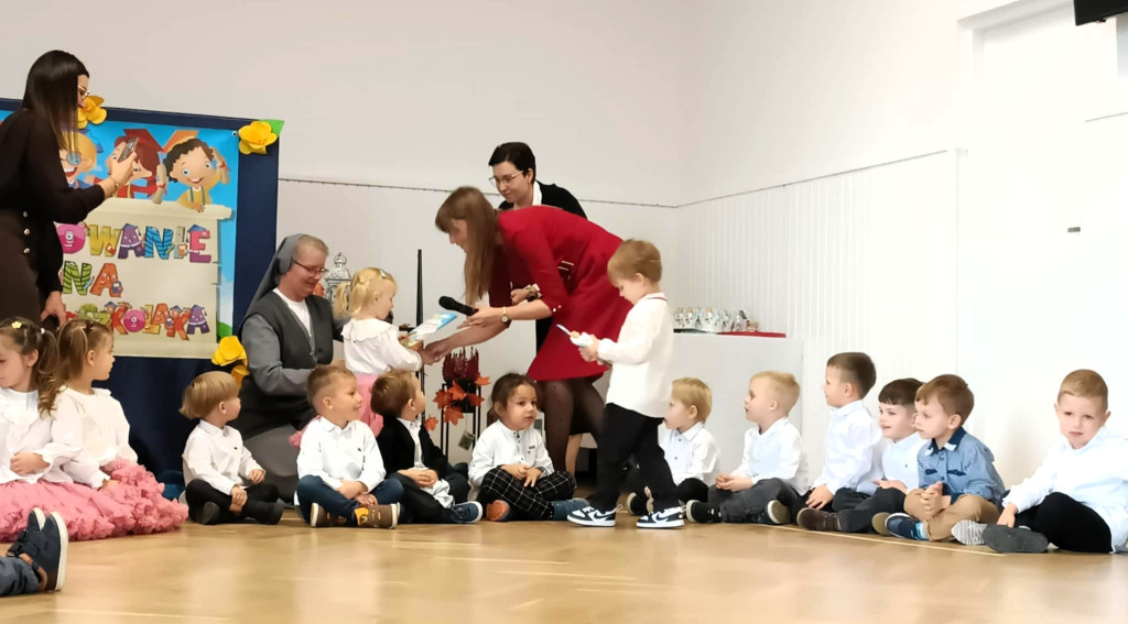 Pasowanie na salezjańskiego przedszkolaka