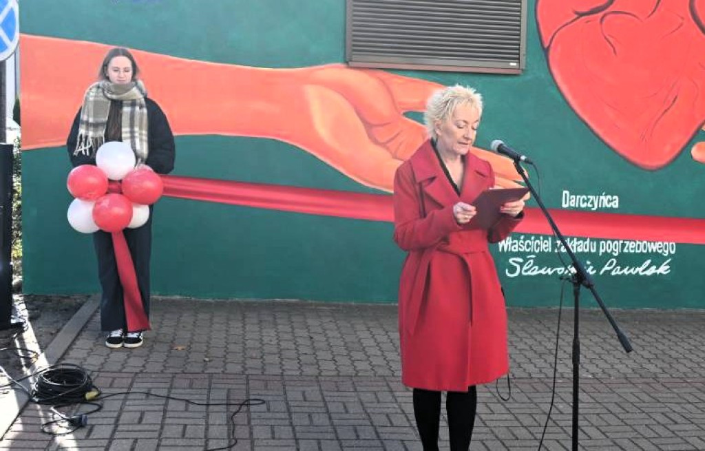 Kolejny mural w ZS Nr 1 w Ostrzeszowie