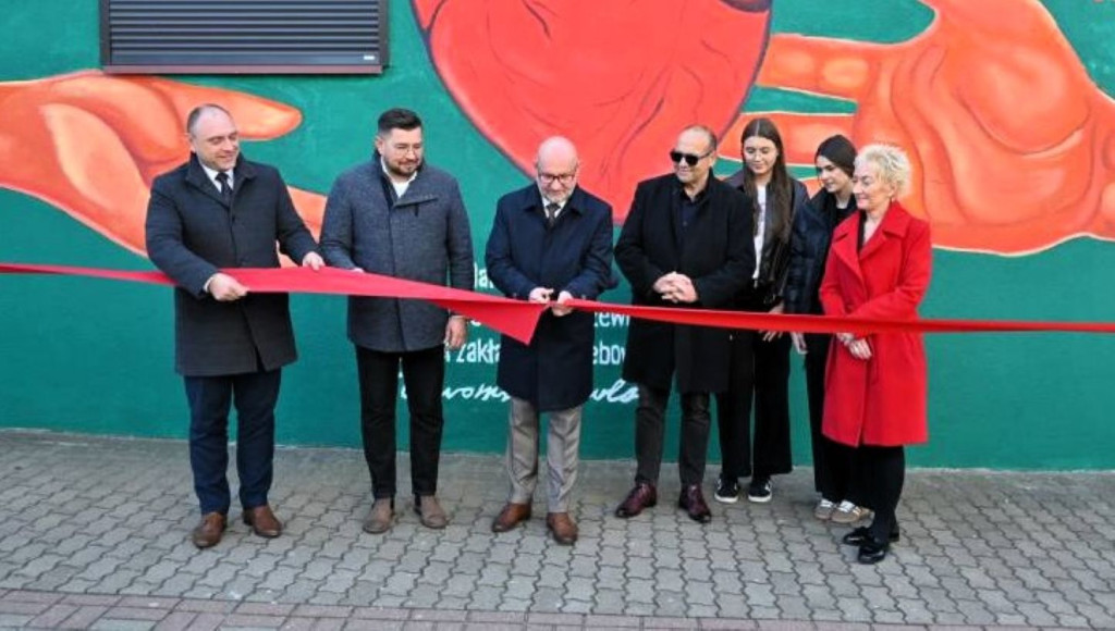 Kolejny mural w ZS Nr 1 w Ostrzeszowie