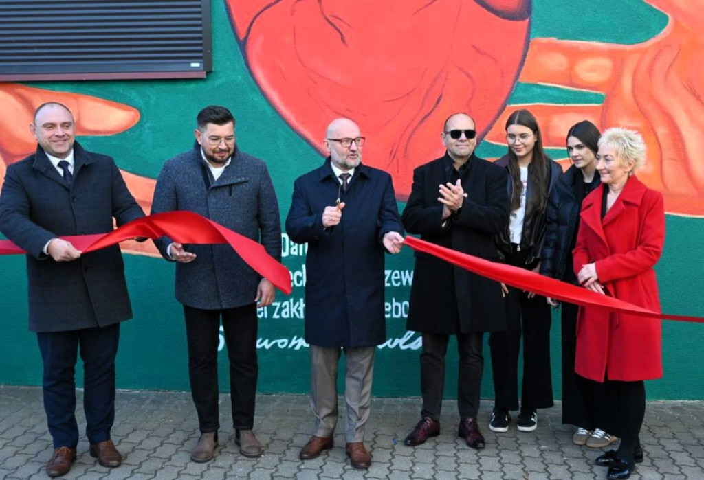 Kolejny mural w ZS Nr 1 w Ostrzeszowie