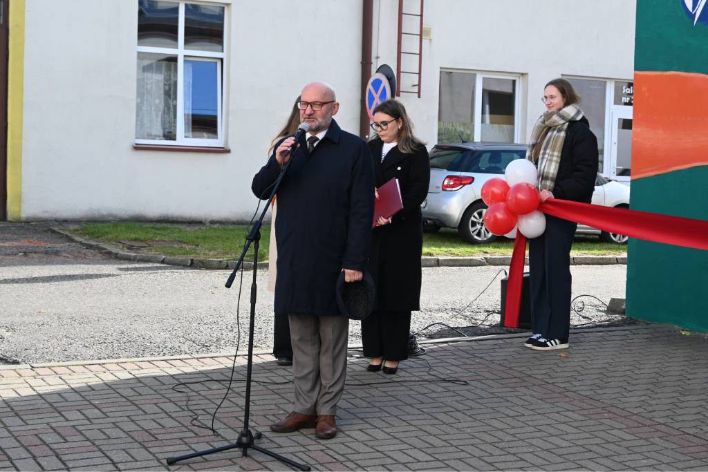 Kolejny mural w ZS Nr 1 w Ostrzeszowie
