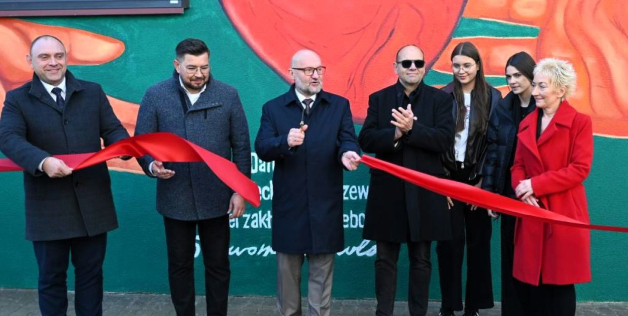 Kolejny mural w ZS Nr 1 w Ostrzeszowie